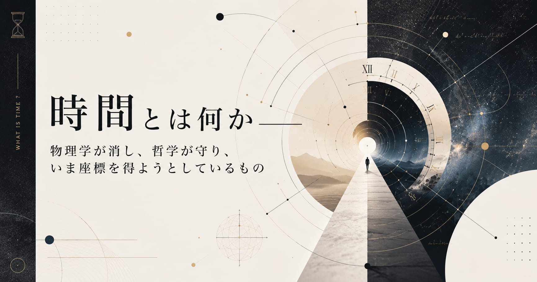 時間とは何か── 物理学が消し、哲学が守り、いま座標を得ようとしているもの