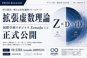 Press Release: "Extended Imaginary Theory" Officially Published on International Academic Repository Zenodo ── A New Ontological Framework Describing Existence as Z = D + iD